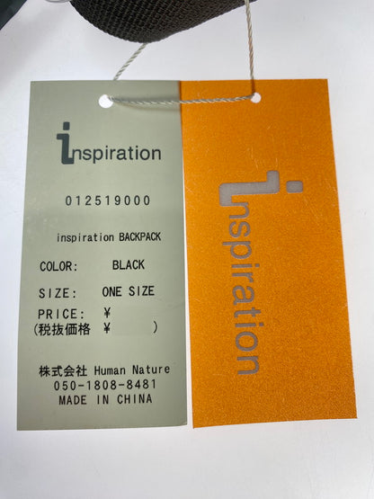 【中古美品】【メンズ】 INSPIRATION インスピレーション BACKPACK 012519000 バックパック カバン 188-250808-jt-16-min カラー：ブラック 万代Net店