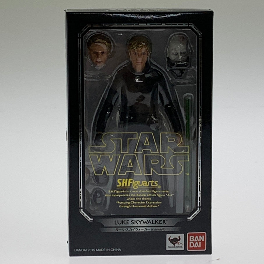 【現状渡し品】 スター・ウォーズ S.H.Figuarts ルーク・スカイウォーカー エピソード6 フィギュア 055-260702-ta-10-min 万代Net店