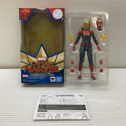 【中古品】 S.H.フィギュアーツ キャプテン・マーベル 魂ウェブ商店 フィギュア アメコミ 055-260407-em-27-min 万代Net店