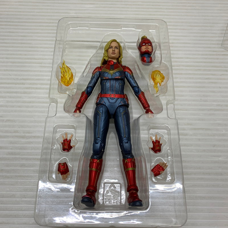 【中古品】 S.H.フィギュアーツ キャプテン・マーベル 魂ウェブ商店 フィギュア アメコミ 055-260407-em-27-min 万代Net店