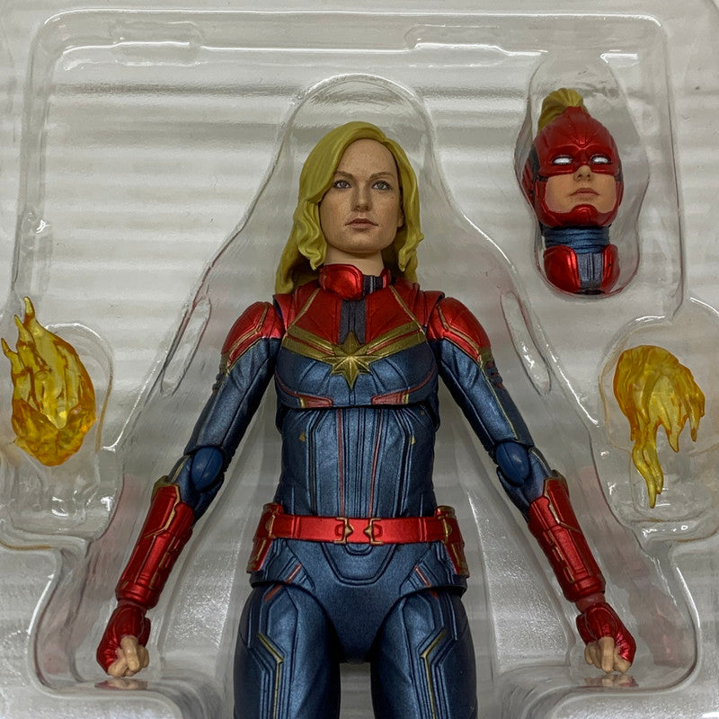 【中古品】 S.H.フィギュアーツ キャプテン・マーベル 魂ウェブ商店 フィギュア アメコミ 055-260407-em-27-min 万代Net店