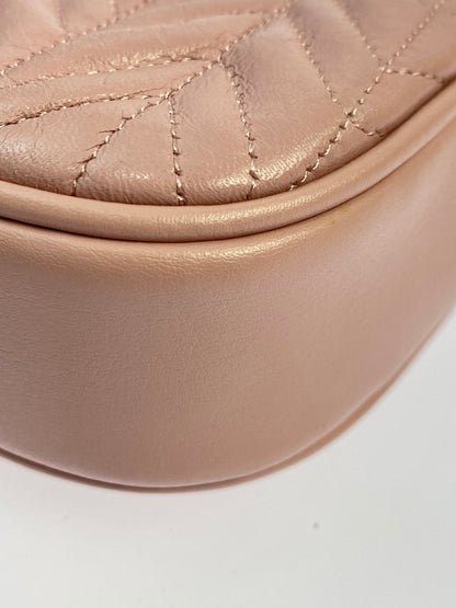 【中古品】【レディース】 COACH コーチ QUILTED LEATHER CONVERTIBLE WAIST BAG F73384 キルテッド レザー コンバーチブル ウエストバッグ カバン 180-250906-kk-03-min カラー：ピンク 万代Net店