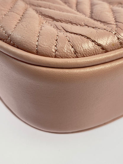 【中古品】【レディース】 COACH コーチ QUILTED LEATHER CONVERTIBLE WAIST BAG F73384 キルテッド レザー コンバーチブル ウエストバッグ カバン 180-250906-kk-03-min カラー：ピンク 万代Net店