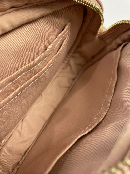 【中古品】【レディース】 COACH コーチ QUILTED LEATHER CONVERTIBLE WAIST BAG F73384 キルテッド レザー コンバーチブル ウエストバッグ カバン 180-250906-kk-03-min カラー：ピンク 万代Net店