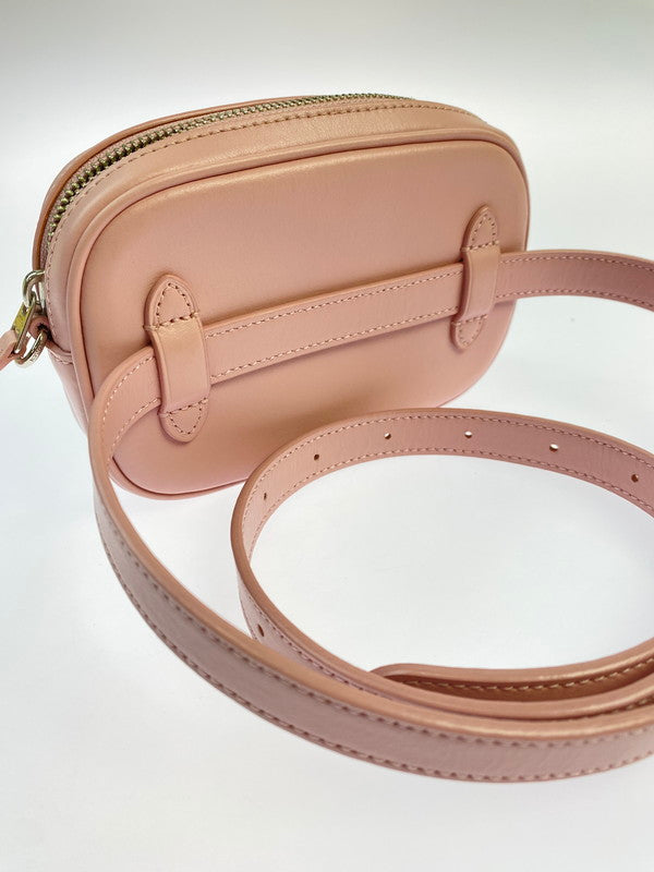 【中古品】【レディース】 COACH コーチ QUILTED LEATHER CONVERTIBLE WAIST BAG F73384 キルテッド レザー コンバーチブル ウエストバッグ カバン 180-250906-kk-03-min カラー：ピンク 万代Net店