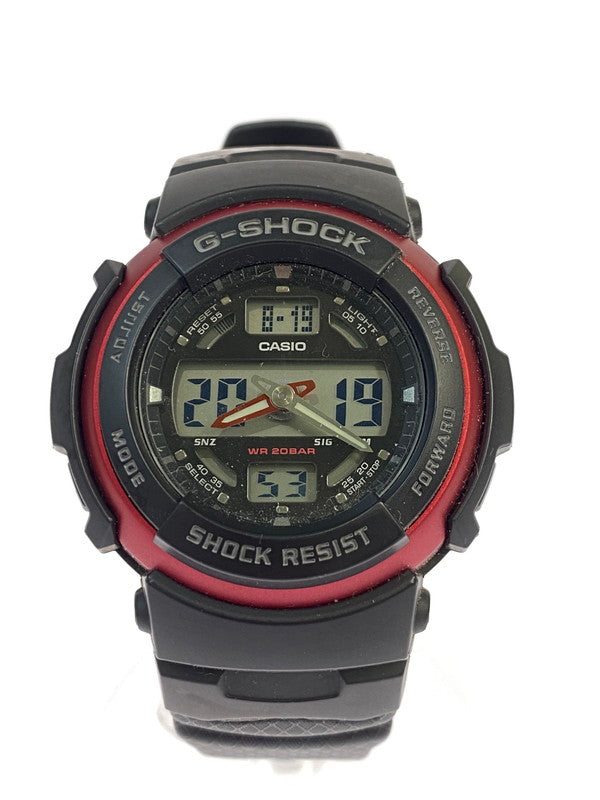 【中古品】【メンズ】 G-314RL-4AJR FIRE PACKAGE06 ANALOG-DIGITAL WATCH 腕時計 196-250820-ks-34-min カラー：ブラック/レッド 万代Net店