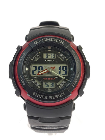【中古品】【メンズ】 G-314RL-4AJR FIRE PACKAGE06 ANALOG-DIGITAL WATCH 腕時計 196-250820-ks-34-min カラー：ブラック/レッド 万代Net店