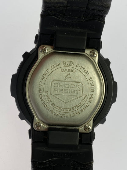 【中古品】【メンズ】 G-314RL-4AJR FIRE PACKAGE06 ANALOG-DIGITAL WATCH 腕時計 196-250820-ks-34-min カラー：ブラック/レッド 万代Net店