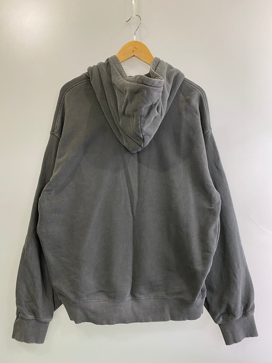 【中古品】【メンズ】 CARHARTT WIP カーハート ダブリューアイピー 80331.24TR005352.1124 HOODED LIBRARY SWEAT HOODIE スウェット フーディ 142-250816-ks-05-min サイズ：M カラー：グレー 万代Net店