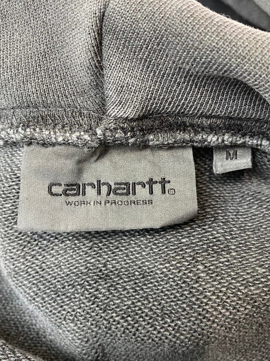 【中古品】【メンズ】 CARHARTT WIP カーハート ダブリューアイピー 80331.24TR005352.1124 HOODED LIBRARY SWEAT HOODIE スウェット フーディ 142-250816-ks-05-min サイズ：M カラー：グレー 万代Net店