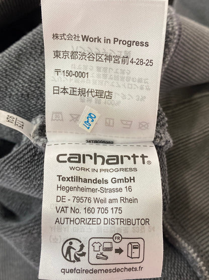 【中古品】【メンズ】 CARHARTT WIP カーハート ダブリューアイピー 80331.24TR005352.1124 HOODED LIBRARY SWEAT HOODIE スウェット フーディ 142-250816-ks-05-min サイズ：M カラー：グレー 万代Net店