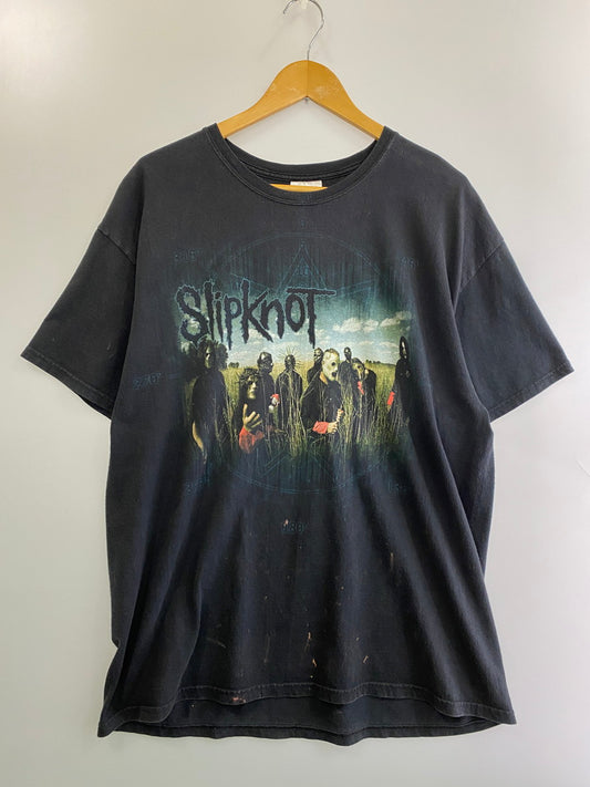 【現状渡し品】【メンズ】 SLIPKNOT スリップノット 00S ALL HOPE IS GONE TEE Tシャツ トップス 146-250816-ks-01-min サイズ：XL カラー：ブラック 万代Net店