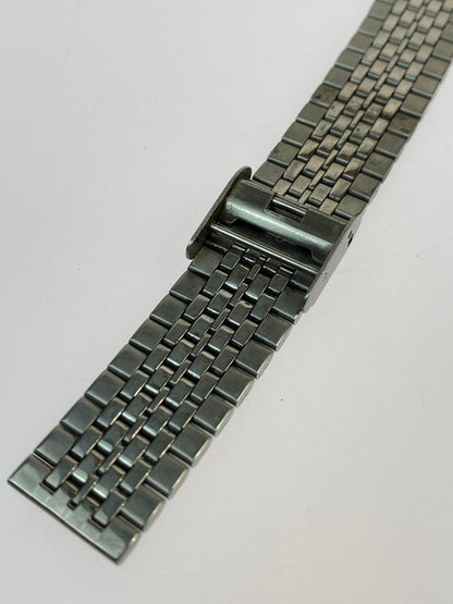 【中古品】【メンズ】 TED BAKER LONDON テッドベーカーロンドン BKP80S201 TED 80’ デジタル クオーツ腕時計 198-250824-AS-19-min カラー：ブラック/シルバー ピンク文字盤 万代Net店