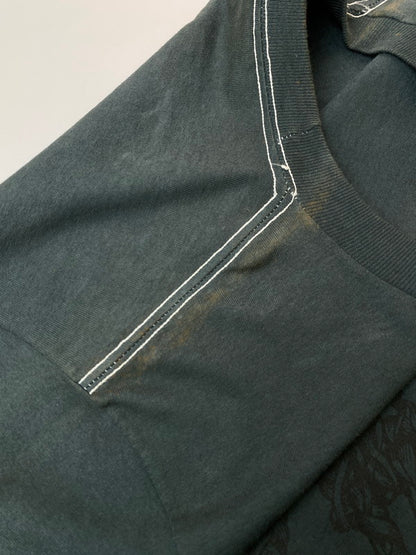 【現状渡し品】【メンズ】 STUSSY ステューシー S/S SKULL CROSS BONE PRINT TEE スカルプリント ショートスリーブTシャツ 半袖Tシャツ トップス 142-251125-yn-22-min サイズ：S カラー：ダークブルーグレー 万代Net店