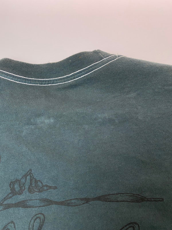 【現状渡し品】【メンズ】 STUSSY ステューシー S/S SKULL CROSS BONE PRINT TEE スカルプリント ショートスリーブTシャツ 半袖Tシャツ トップス 142-251125-yn-22-min サイズ：S カラー：ダークブルーグレー 万代Net店