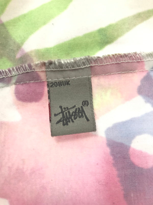 【中古品】【メンズ】 STUSSY S/S All-OVER PATTERN SHIRT 総柄 半袖 シャツ トップス 142-260607-rt-04-tagh サイズ：S カラー：マルチカラー 万代Net店