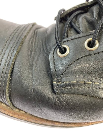 【現状渡し品】【メンズ】 RED WING レッドウィング IRON RABGER 8084 アイアンレンジャー ブーツ 靴 164-250823-yn-15-min サイズ：27.5cm カラー：ブラック 万代Net店