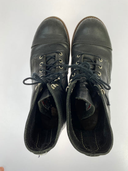 【現状渡し品】【メンズ】 RED WING レッドウィング IRON RABGER 8084 アイアンレンジャー ブーツ 靴 164-250823-yn-15-min サイズ：27.5cm カラー：ブラック 万代Net店