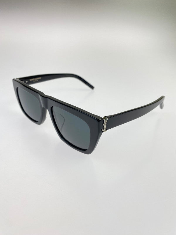 【LIFTる。景品】【中古品】【メンズ/レディース】 SAINT LAURENT サンローラン SL M131 F スクエア サングラス 182-250821-ks-11-min サイズ：54□19‐145 カラー：ブラック 万代Net店