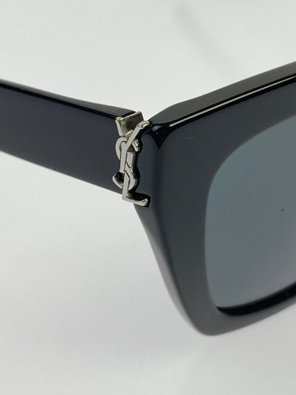 【LIFTる。景品】【中古品】【メンズ/レディース】 SAINT LAURENT サンローラン SL M131 F スクエア サングラス 182-250821-ks-11-min サイズ：54□19‐145 カラー：ブラック 万代Net店