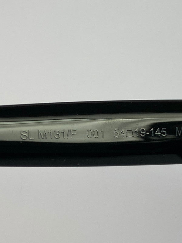 【LIFTる。景品】【中古品】【メンズ/レディース】 SAINT LAURENT サンローラン SL M131 F スクエア サングラス 182-250821-ks-11-min サイズ：54□19‐145 カラー：ブラック 万代Net店