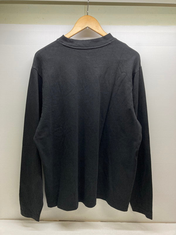 【中古品】【メンズ】 YZY YEEZY GAP ENGINEERED BY BALENCIAGA L S TEE 537288-04-1 イージー ギャップ バレンシアガ ロングスリーブ Tシャツ トップス 142-250819-jt-21-min サイズ：M カラー：ブラック 万代Net店