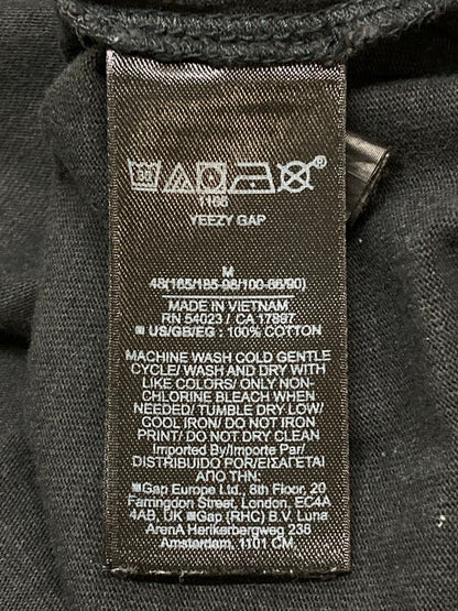 【中古品】【メンズ】 YZY YEEZY GAP ENGINEERED BY BALENCIAGA L S TEE 537288-04-1 イージー ギャップ バレンシアガ ロングスリーブ Tシャツ トップス 142-250819-jt-21-min サイズ：M カラー：ブラック 万代Net店