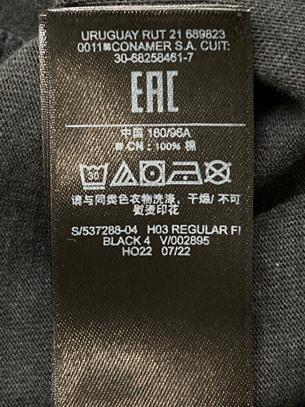 【中古品】【メンズ】 YZY YEEZY GAP ENGINEERED BY BALENCIAGA L S TEE 537288-04-1 イージー ギャップ バレンシアガ ロングスリーブ Tシャツ トップス 142-250819-jt-21-min サイズ：M カラー：ブラック 万代Net店