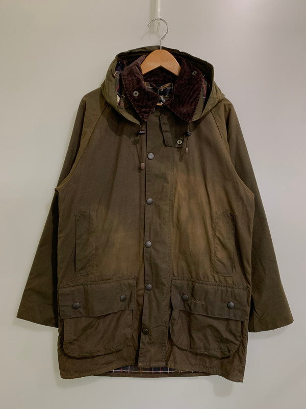 【中古品】【メンズ】 Barbour バーブァー CLASSIC BEAUFORT CLASSIC SYLKOIL HOOD クラシック ビューフォート クラシック シルコイル フード アウター 144-250821-yn-10-min サイズ：38 カラー：オリーブ 万代Net店