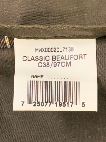 【中古品】【メンズ】 Barbour バーブァー CLASSIC BEAUFORT CLASSIC SYLKOIL HOOD クラシック ビューフォート クラシック シルコイル フード アウター 144-250821-yn-10-min サイズ：38 カラー：オリーブ 万代Net店
