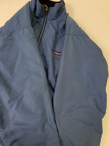 【中古品】【メンズ】 patagonia パタゴニア 90's SHELLED SYNCHILLA JACKET 90年代 雪なしタグ シェルドシンチラジャケット アウター 144-250821-yn-05-min サイズ：S カラー：ネイビー 万代Net店