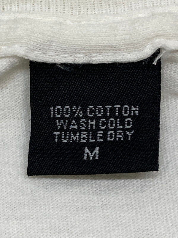 【中古品】【メンズ】 ALF アルフ PRINT TEE プリントＴシャツ トップス 146-250819-jt-20-min サイズ：M カラー：ホワイト 万代Net店