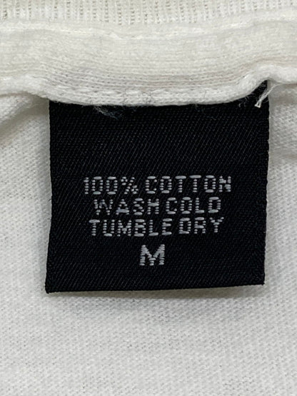 【中古品】【メンズ】 ALF アルフ PRINT TEE プリントＴシャツ トップス 146-250819-jt-20-min サイズ：M カラー：ホワイト 万代Net店