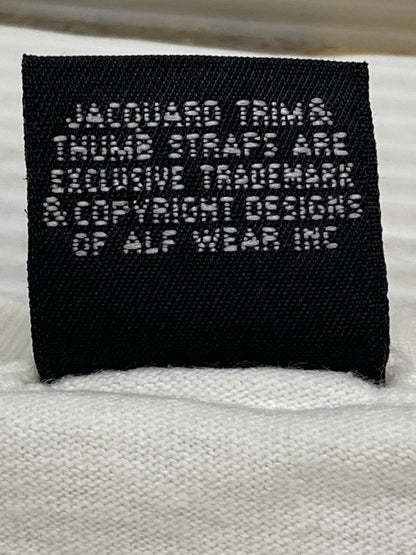 【中古品】【メンズ】 ALF アルフ PRINT TEE プリントＴシャツ トップス 146-250819-jt-20-min サイズ：M カラー：ホワイト 万代Net店