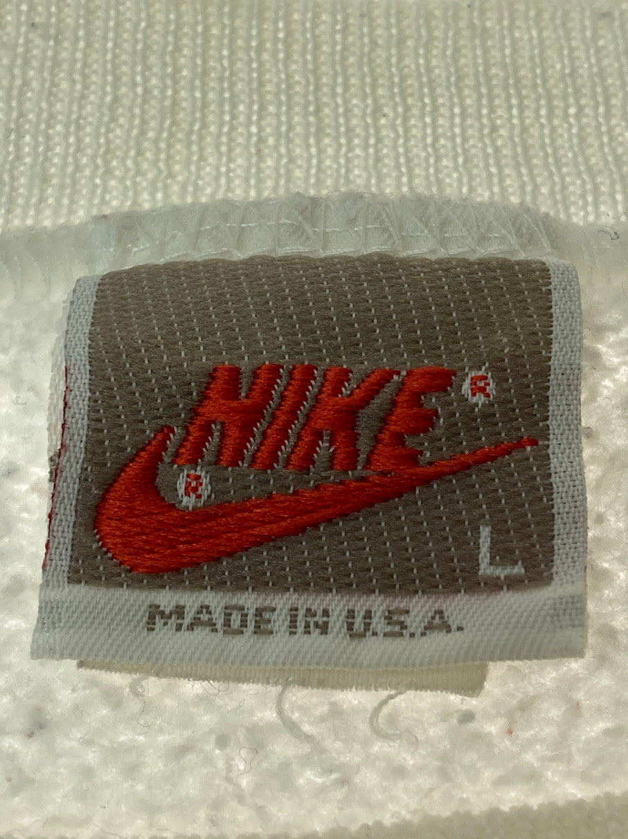 【中古品】【メンズ】 NIKE ナイキ 90'S EARTH TO MIKE SWEATSHIRT スウェット トレーナー 146-250817-AS-40-min サイズ：L カラー：ホワイト 万代Net店