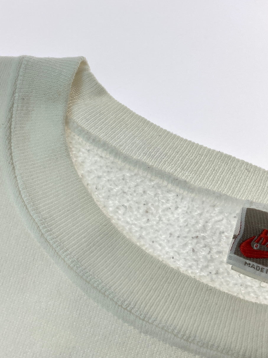 【中古品】【メンズ】 NIKE ナイキ 90'S EARTH TO MIKE SWEATSHIRT スウェット トレーナー 146-250817-AS-40-min サイズ：L カラー：ホワイト 万代Net店