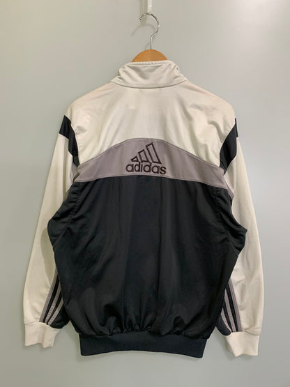 【中古品】【メンズ】 adidas アディダス 90-00S TRACK JACKET 90年代-00年代 トラック ジャケット メンズ トップス ヴィンテージ ジャージ 146-251106-em-47-min サイズ：M カラー：ホワイト/グレー/ブラック 万代Net店
