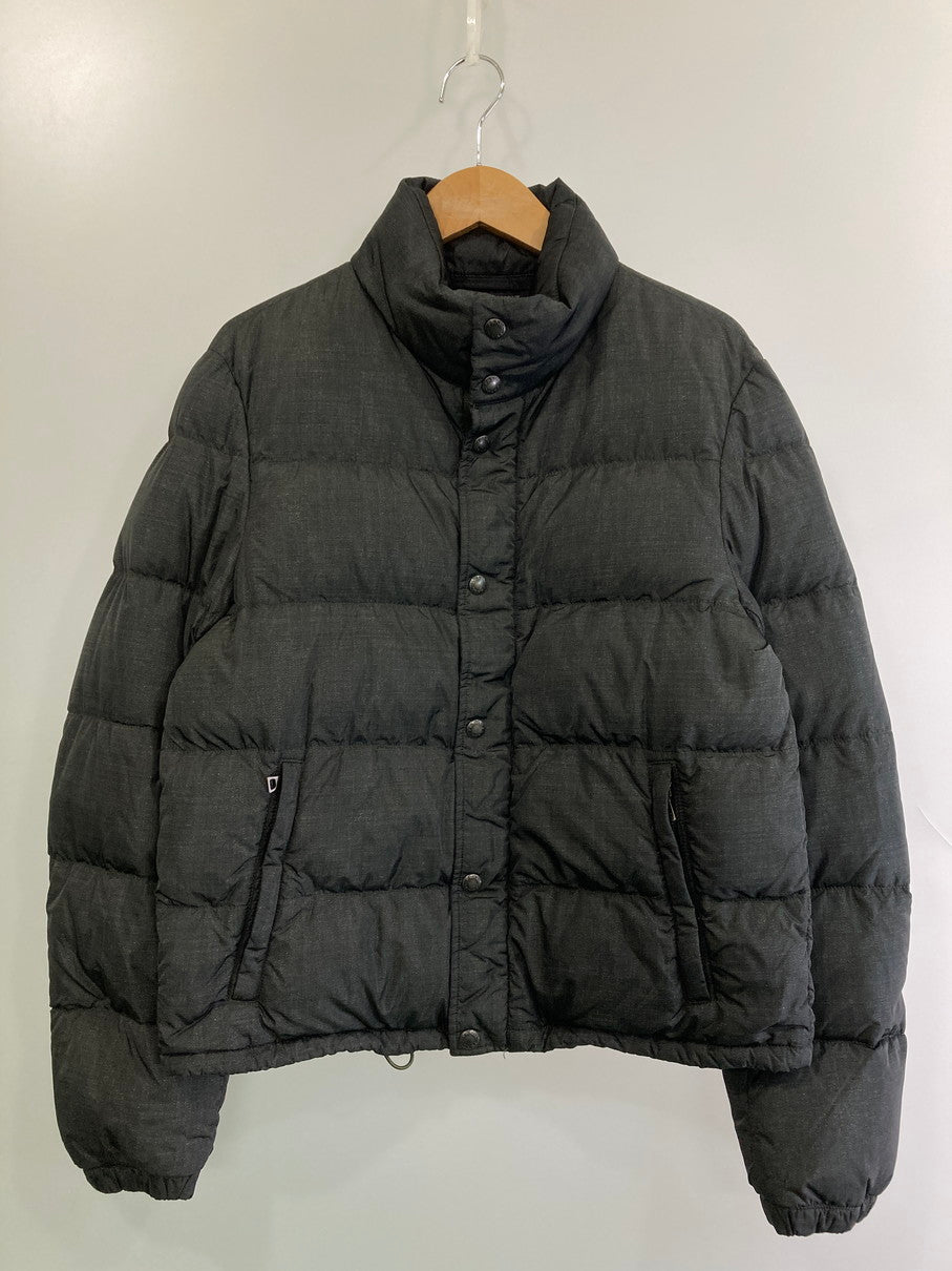【中古品】【メンズ】 PRADA SPORTS プラダスポーツ DOWN JACKET SGH258 デニム転写ダウンジャケット アウター 141-250818-yn-11-min サイズ：46 カラー：ダークグリーン 万代Net店