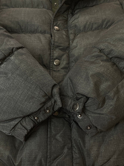 【中古品】【メンズ】 PRADA SPORTS プラダスポーツ DOWN JACKET SGH258 デニム転写ダウンジャケット アウター 141-250818-yn-11-min サイズ：46 カラー：ダークグリーン 万代Net店