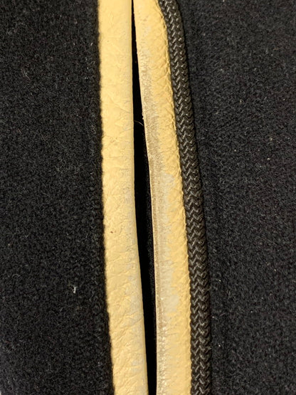 【現状渡し品】【メンズ】 AVIREX アヴィレックス LEATHER STADIUM JACKET レザー切替 スタジアムジャケット アウター 145-250821-yn-12-min サイズ：L カラー：ブラック 万代Net店