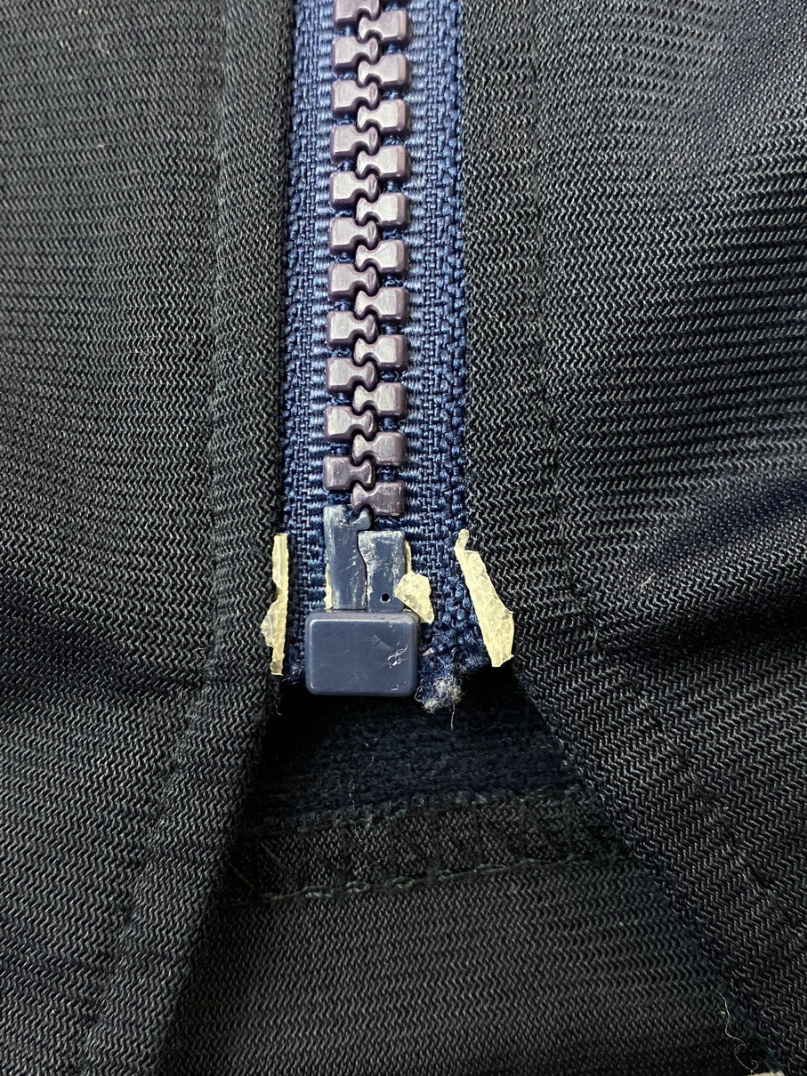 【現状渡し品】【メンズ】 FUBU フブ TRACK JACKET ＆ TRACK PANTS JERSEY SET-UP トラックジャケット & トラックパンツ ジャージ セットアップ トップス ボトムス 146-251021-kk-66-min サイズ：XL カラー：ネイビー 万代Net店