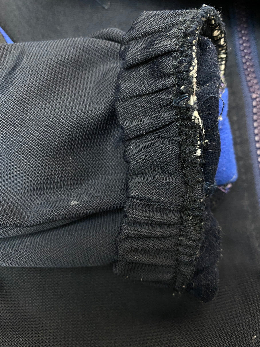 【現状渡し品】【メンズ】 FUBU フブ TRACK JACKET ＆ TRACK PANTS JERSEY SET-UP トラックジャケット & トラックパンツ ジャージ セットアップ トップス ボトムス 146-251021-kk-66-min サイズ：XL カラー：ネイビー 万代Net店