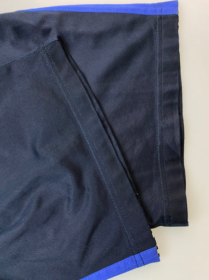 【現状渡し品】【メンズ】 FUBU フブ TRACK JACKET ＆ TRACK PANTS JERSEY SET-UP トラックジャケット & トラックパンツ ジャージ セットアップ トップス ボトムス 146-251021-kk-66-min サイズ：XL カラー：ネイビー 万代Net店