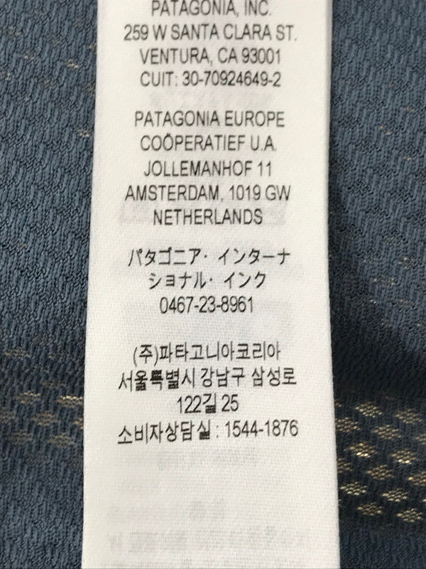 【現状渡し品】【メンズ】 PATAGONIA パタゴニア 80's NYLON ANORAK PARKA 三角タグ 80年代 ナイロン アノラック パーカーライトアウター 144-260524-rt-04-tagh サイズ：L カラー：ブルー 万代Net店