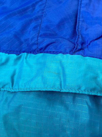 【現状渡し品】【メンズ】 patagonia パタゴニア 三角タグ 80S　NYLON ANORAK PARKA ナイロンアノラックパーカー 144-250816-ks-41-min サイズ：L カラー：ブルー/ライトブルー 万代Net店