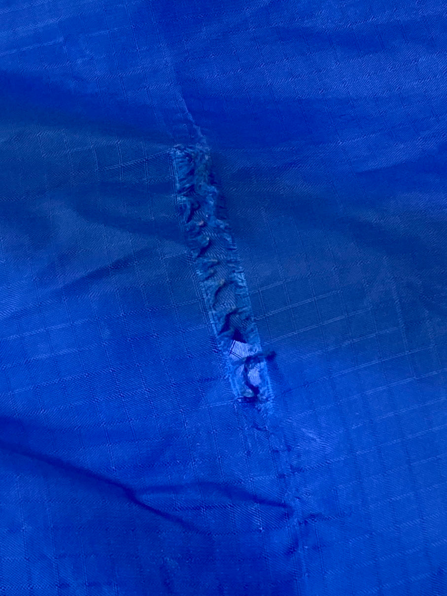 【現状渡し品】【メンズ】 patagonia パタゴニア 三角タグ 80S　NYLON ANORAK PARKA ナイロンアノラックパーカー 144-250816-ks-41-min サイズ：L カラー：ブルー/ライトブルー 万代Net店