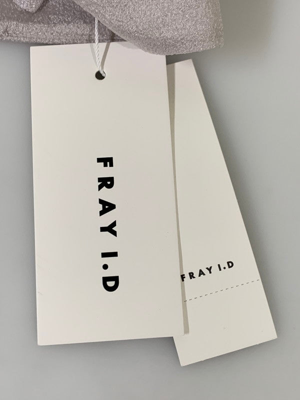 【中古品】【レディース】 FRAY I.D フレイアイ・ディー KNIT ONE-PIECE FWNO234120 オーガンスリーブストレートニットワンピース 170-251213-yn-15-min サイズ：1 カラー：ブラック 万代Net店