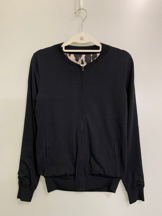 【中古品】【レディース】 SOV ソブ REVERSIBLE REOPARD JACKET 0309-290-183 リバーシブル レオパードジャケット ライトアウター 170-251110-kk-26-min サイズ：38 カラー：ブラック 万代Net店