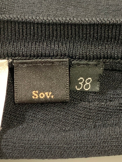 【中古品】【レディース】 SOV ソブ REVERSIBLE REOPARD JACKET 0309-290-183 リバーシブル レオパードジャケット ライトアウター 170-251110-kk-26-min サイズ：38 カラー：ブラック 万代Net店