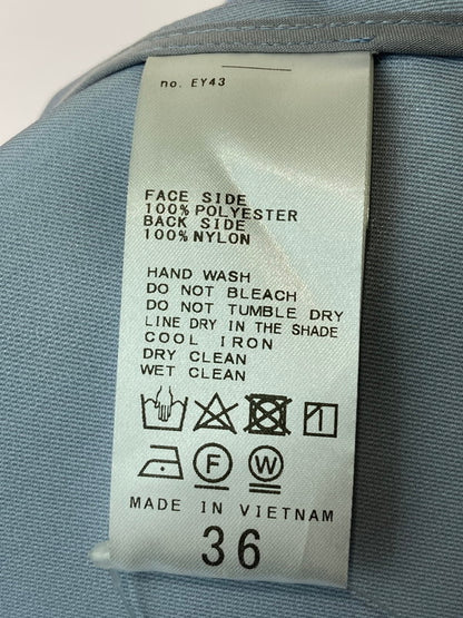 【中古美品】【レディース】 NOBLE ノーブル 24-011-240-5000-1-0 ウインドプルーフマウンテンパーカー タグ付き 169-250823-cn-16-min サイズ：36 カラー：サックスブルー 万代Net店